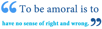 不道德定义不道德定义